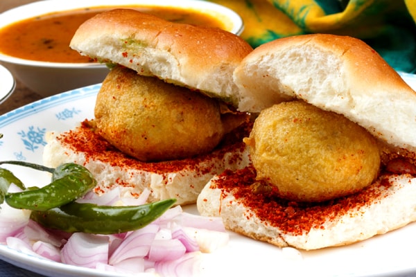 Appetizing Vada Pav